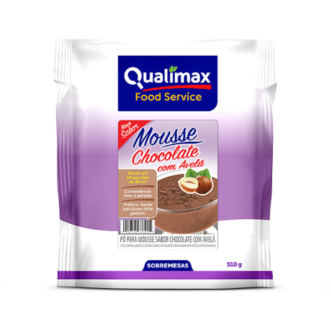Mousse Chocolate Com Avelã Qualimax